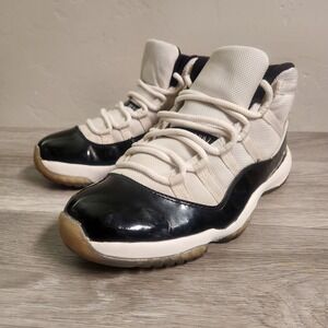 Air Jordan 11 Retro Concord Shoes Size 9.5 White Black Dark Icy Sole 378037-107